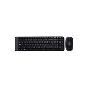 Logitech Wireless Combo MK220 - Tastatur og mus-sæt - trådløs - 2.4 GHz - Internationalt engelsk