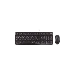 Logitech®   Desktop MK120 - Tastatur og mus-sæt - USB - Nordisk