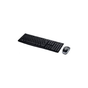 Logitech MK270 Wireless Combo - Tastatur og mus-sæt - trådløs - 2.4 GHz - fransk