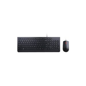 Lenovo Essential Wired Combo - Tastatur og mus-sæt - USB - dansk