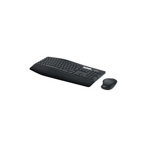 Logitech MK850 Performance - Tastatur og mus-sæt - Bluetooth, 2.4 GHz - QWERTY - UK