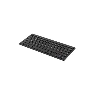 DELTACO TB-632 mini - Tastatur - trådløs - Nordisk - sort