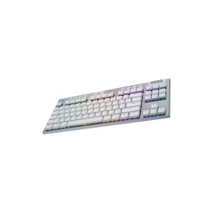 Logitech G915 TKL Tenkeyless LIGHTSPEED Wireless RGB Mechanical Gaming Keyboard - Tastatur - bagbelyst - USB, Bluetooth, LIGHTSPEED - QWERTY - nordis