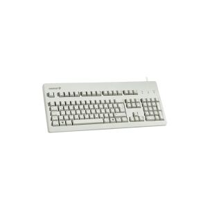 CHERRY G80-3000 - Tastatur - PS/2, USB - UK - lysegrå
