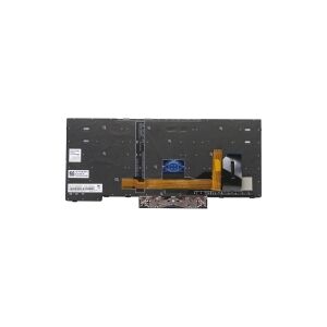 Lenovo Chicony - Notebooks udskiftningstastatur - bagbelyst - tysk - sort - for ThinkPad P14s Gen 1 20S4, 20S5  T14 Gen 1 20UD, 20UE