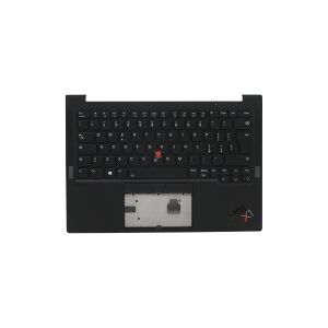 Lenovo Sunrex - Notebooks udskiftningstastatur - med Trackpoint - bagbelyst - italiansk - med topdække - for ThinkPad X1 Carbon Gen 9 20XW, 20XX