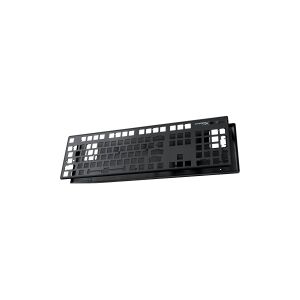 HP HyperX Alloy Origins - Tastatur - bagbelyst - USB-C - QWERTY - USA - tastkontakt: HyperX Red - sort