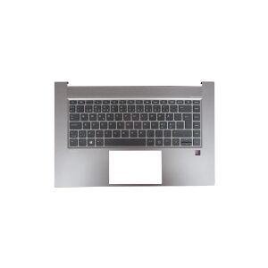 HP - Notebooks udskiftningstastatur - bagbelyst - Nordisk - med topdække - for ZBook Studio G7 Mobile Workstation