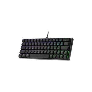 Cooler Master SK620 - Tastatur - bagbelyst - USB - USA - tastkontakt: rød kontakt - space grey