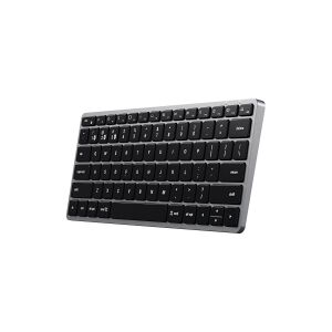 Satechi Slim X1 - tastatur - bagbelyst - Bluetooth, USB-C - QWERTY - Nordisk