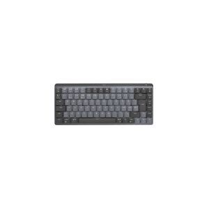 Logitech®   MX Keys Mechanical Mini - Tastatur - bagbelyst - Bluetooth, 2.4 GHz - Pan Nordic - tastkontakt: GL Clicky - Grafit