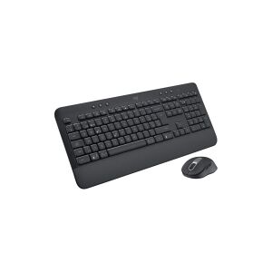 Logitech Signature MK650 Combo for Business - Tastatur og mus-sæt - trådløs - Bluetooth LE - QWERTY - UK - grafit