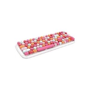 Mofii Keyboard MOFII Candy BT Wireless Keyboard (White & Pink)