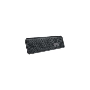 Logitech®   MX Keys S - Tastatur - bagbelyst - Bluetooth, 2.4 GHz - Nordisk layout - Graphite