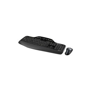 Logitech®   Wireless Desktop MK710 - Tastatur og mus-sæt - trådløs - 2.4 GHz - Nordisk med ÆØÅ
