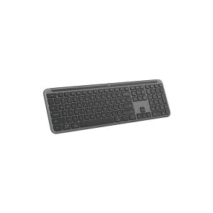 Logitech Signature Slim K950 - Tastatur - trådløs - Bluetooth 5.1 LE - Pan Nordic - grafit