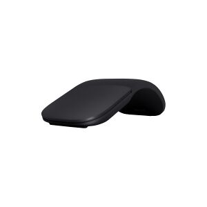 Microsoft Surface Arc Mouse - Mus - optisk - 2 knapper - trådløs - Bluetooth 4.1 - sort - kommerciel - for Surface Pro 7