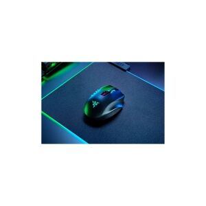 Razer Naga Pro - Mus - ergonomisk - højrehåndet - optisk - 20 knapper - trådløs - Bluetooth - Bluetooth USB adapter