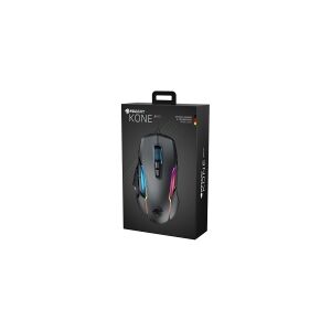 Voyetra Turtle Beach ROCCAT Kone AIMO - Mus - optisk - kabling - USB - sort