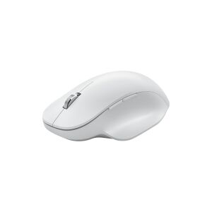 Microsoft Bluetooth Ergonomic Mouse - Mus - ergonomisk - optisk - 5 knapper - trådløs - Bluetooth 5.0 LE - Glacier