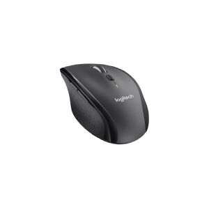 Logitech®   M705 - Mus - højrehåndet - laser - 7 knapper - trådløs - 2.4 GHz - trådløs modtager (USB)