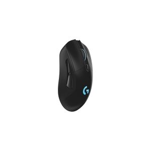 Logitech Wireless Gaming Mouse G703 LIGHTSPEED with HERO 16K Sensor - Mus - optisk - 6 knapper - trådløs, kabling - USB, 2.4 GHz - USB Logitech LIGHTSPEED receiver