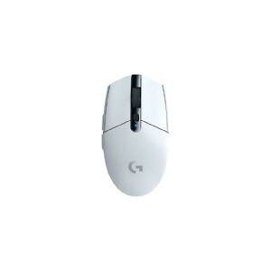 Logitech®   G305 - Mus - optisk - 6 knapper - trådløs - LIGHTSPEED - trådløs modtager (USB) - hvid