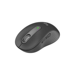 Logitech Signature M650 for Business - Mus - optisk - 5 knapper - trådløs - Bluetooth, 2.4 GHz - Logitech Logi Bolt USB-modtager - grafit