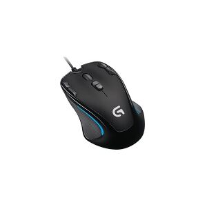 Logitech G300S - Mus - optisk - 9 knapper - kabling - USB