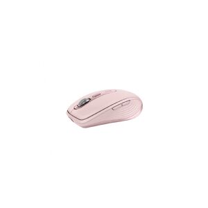 Logitech®   MX Anywhere 3S - Mus - laser - 6 knapper - trådløs - Bluetooth, 2.4 GHz - trådløs modtager - Rose