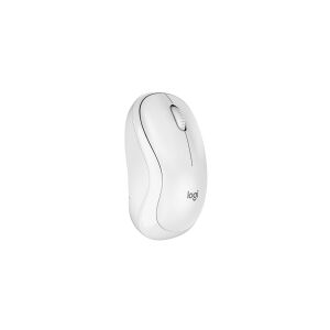 Logitech M240 Silent - Mus - højre- og venstrehåndet - optisk - 3 knapper - trådløs - Bluetooth - off-white