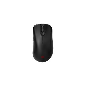 BenQ ZOWIE EC1-CW - Mus - til esport - ergonomisk - højrehåndet - 5 knapper - trådløs, kabling - 2.4 GHz, USB 2.0 - sort