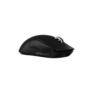 Logitech G PRO X SUPERLIGHT 2 - Mus - gaming - optisk - 5 knapper - trådløs - 2.4 GHz - USB Logitech LIGHTSPEED receiver - sort