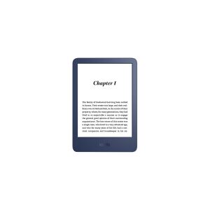 Amazon Kindle - 11. generation - eBook læser - 16 GB - 6 monokrom - touch screen - Bluetooth, Wi-Fi - denim - Lockscreen Ad-Supported