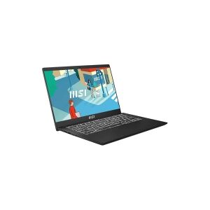 MSI Modern 14 C13M-403NEU - 180° hængselsdesign - Intel Core i7 - 1355U / op til 5 GHz - Win 11 - Intel Iris Xe Graphics - 16 GB RAM - 512 GB SSD - 14 1920 x 1080 (Full HD) - Wi-Fi 6 - klassisk sort