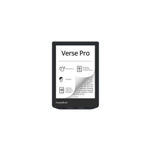 PocketBook Verse PRO - eBook læser - Linux 3.10.65 - 16 GB - 6 16 gråniveauer (4-bit) E Ink Carta (1072 x 1448) - touch screen - Bluetooth, Wi-Fi - azurfarvet