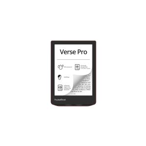 PocketBook Verse PRO - eBook læser - Linux 3.10.65 - 16 GB - 6 16 gråniveauer (4-bit) E Ink Carta (1072 x 1448) - touch screen - Bluetooth, Wi-Fi - rød
