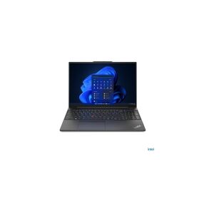 Lenovo ThinkPad E16 Gen 1 21JN - Intel Core i5 - 1335U / op til 4.6 GHz - Win 11 Pro - Intel Iris Xe Graphics - 8 GB RAM - 256 GB SSD TCG Opal Encryption 2, NVMe - 16 IPS 1920 x 1200 - Wi-Fi 6 - grafitsort - kbd: fransk - med 1 år Lenovo Premier Support