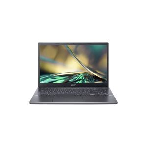 Acer Aspire 5 A515-57 - Intel Core i5 - 12450H / op til 4.4 GHz - Win 11 Home - UHD Graphics - 16 GB RAM - 512 GB SSD - 15.6 IPS 1920 x 1080 (Full HD) - Wi-Fi 6E - stålgrå - kbd: Nordisk