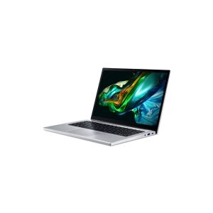 Acer Aspire 3 Spin 14 A3SP14-31PT - Flipdesign - Intel Core i3 - N305 / op til 3.8 GHz - Win 11 Home - UHD Graphics - 8 GB RAM - 256 GB SSD - 14 IPS berøringsskærm 1920 x 1200 - Wi-Fi 6 - rent sølv - kbd: Nordisk