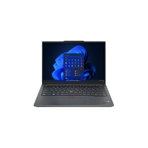 Lenovo ThinkPad E14 Gen 5 21JR - 180° hængselsdesign - AMD Ryzen 5 - 7530U / op til 4.5 GHz - Win 11 Pro - Radeon Graphics - 16 GB RAM - 512 GB SSD TCG Opal Encryption 2, NVMe - 14 IPS 1920 x 1200 - Wi-Fi 6 - grafitsort - kbd: nordisk (dansk/finsk/norsk/s