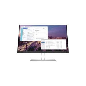 HP E23 G4 - E-Series - LED-skærm - 23 (23 synlig) - 1920 x 1080 Full HD (1080p) @ 60 Hz - IPS - 250 cd/m² - 1000:1 - 5 ms - HDMI, VGA, DisplayPort - sort, sølv