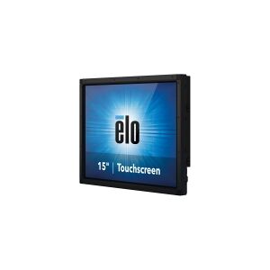 Elo TouchSystems Elo 1590L - Rev B - LED-skærm - 15 - åben ramme - berøringsskærm - 1024 x 768 @ 75 Hz - 250 cd/m² - 700:1 - 16 ms - HDMI, VGA, DisplayPort - sort