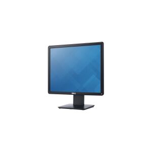 Dell E1715S - LED-skærm - 17 - 1280 x 1024 @ 60 Hz - TN - 250 cd/m² - 1000:1 - 5 ms - VGA, DisplayPort - sort - med 3 års Premium Panel Exchange service