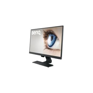 BenQ GW2480 - LED-skærm - 23.8 - 1920 x 1080 Full HD (1080p) @ 60 Hz - IPS - 250 cd/m² - 1000:1 - 5 ms - HDMI, VGA, DisplayPort - højtalere - sort