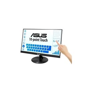 ASUS VT229H - LED-skærm - 21.5 - touchscreen - 1920 x 1080 Full HD (1080p) - IPS - 250 cd/m² - 1000:1 - 5 ms - HDMI, VGA - højtalere - sort