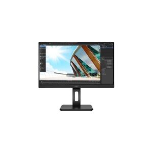 AOC 24P2Q - LED-skærm - 24 (23.8 til at se) - 1920 x 1080 Full HD (1080p) @ 75 Hz - IPS - 250 cd/m² - 1000:1 - 4 ms - HDMI, DVI, DisplayPort, VGA -