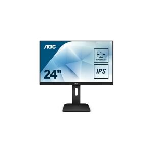 AOC P1 24P1, 60,5 cm (23.8), 1920 x 1080 pixel, Fuld HD, LED, 5 ms, Sort