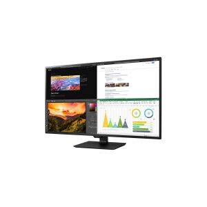 LG Electronics LG 43UN700-B - LED-skærm - 43 (42.51 til at se) - 3840 x 2160 4K @ 60 Hz - AH-IPS - 400 cd/m² - 1000:1 - HDR10 - 5 ms - 4xHDMI, DisplayPort, USB-C - mat sort