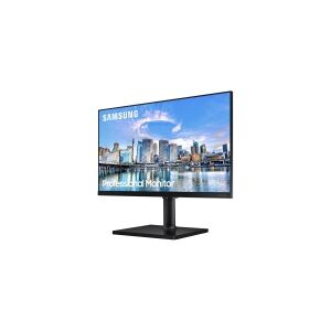 Samsung T45F Series monitor F24T452FQR - 24' - 61cm - (1920x1080) - 16:9 - 5ms - IPS - 2xHDMI + DisplayPort - VESA - Pivot - Full HD - Black